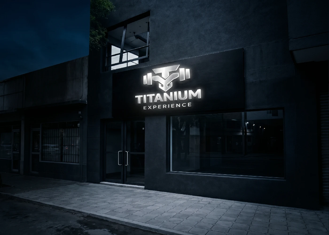 Fachada exterior Titanium Experience Gym - Ameghino 135 Salta Capital